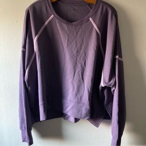 Jessica Simpson Active Wear Purple Sweatshirt